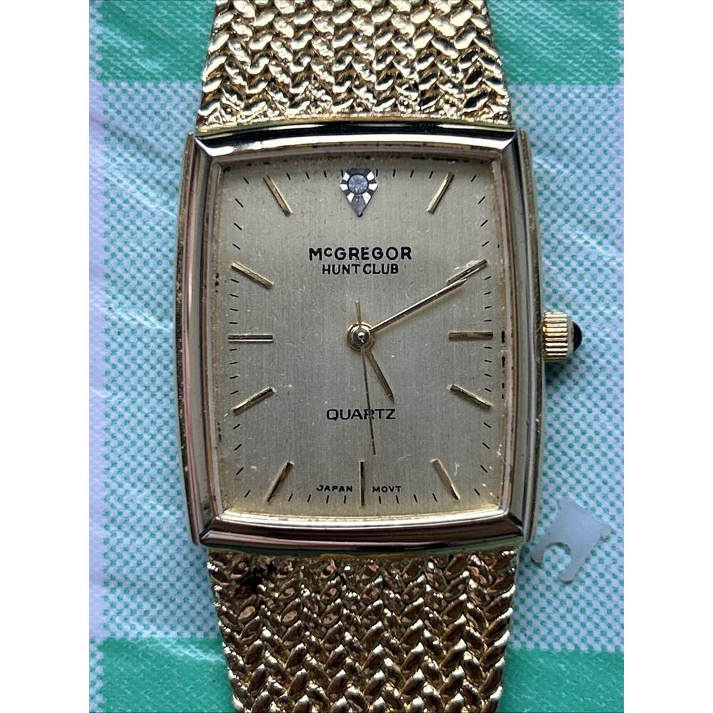 McGregor Hunt Club Gold Tone Women’s Quartz Eat H